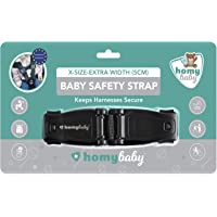 Los mejores  - HOMYBABY Seguridad Bebes | Hebilla para Cinturon de Seguridad | Evita que el Niño Saque los Brazos del Arnés | Protector…